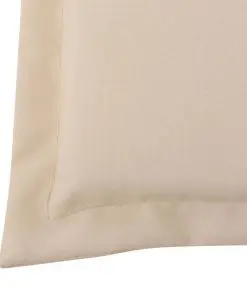 vidaXL Garden Chair Cushions 2 pcs Cream 120x50x3 cm