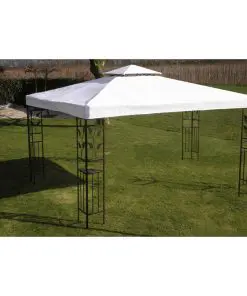vidaXL Gazebo White 3×4 m