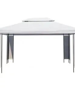 vidaXL Gazebo White 3×4 m
