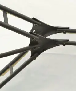 vidaXL Garden Marquee with Curtains 4×3 m White