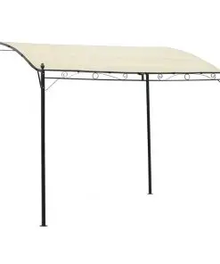 vidaXL Gazebo Fabric Cream White
