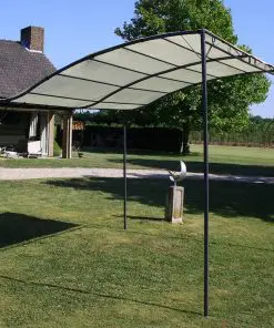 vidaXL Gazebo Fabric Cream White