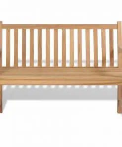 vidaXL Garden Bench 120 cm Teak