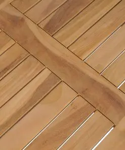 vidaXL Coffee Table Teak 90x50x45 cm