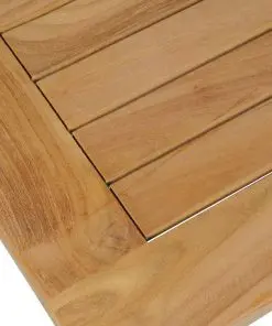 vidaXL Coffee Table Teak 90x50x45 cm