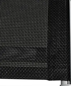 vidaXL 5 Piece Outdoor Dining Set Steel Black