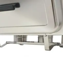 vidaXL 4 Piece Chafing Dish Set Stainless Steel