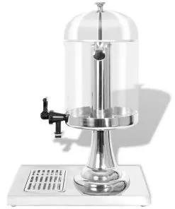 vidaXL Juice Dispenser Stainless Steel 8 L