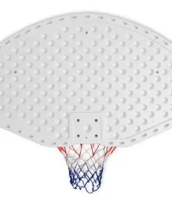 vidaXL Three Piece Wall Mounted Basketball Backboard Set 90×60 cm