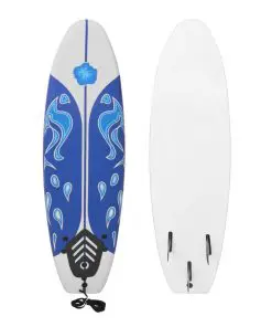 vidaXL Surfboard Blue 170 cm