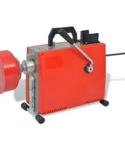 vidaXL Pipe Cleaning Machine 250 W 15mx16mm 4.5mx9.5mm