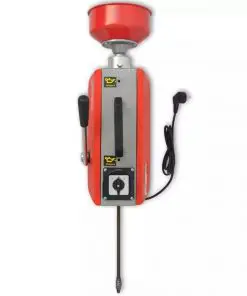 vidaXL Pipe Cleaning Machine 250 W 15mx16mm 4.5mx9.5mm