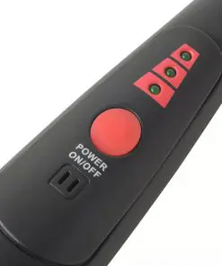 vidaXL Pinpointer Metal Detector Black and Red