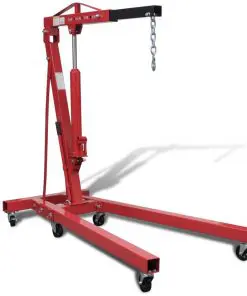 vidaXL Folding Engine Crane 2 ton 88.2 kg