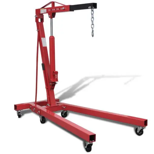 vidaXL Folding Engine Crane 2 ton 88.2 kg