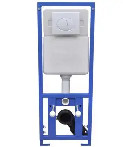 vidaXL Concealed High Cistern 11 L 41x14x(110-125) cm