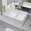 vidaXL Basin Ceramic White 41x30x12 cm vidaXL Basin Ceramic White 41x30x12 cm