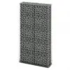 vidaXL Gabion Basket Galvanised Steel 85x30x200 cm