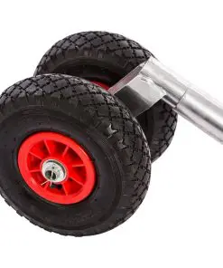 vidaXL Trailer Jockey Wheel with 2 Pneumatic Tyres 200 kg
