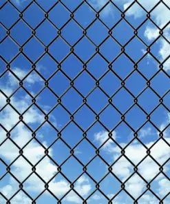 vidaXL Chain Link Fence with Spike Anchors 1.25×15 m Grey
