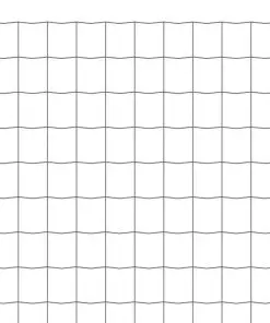 vidaXL Euro Fence Steel 25×0.8 m Grey