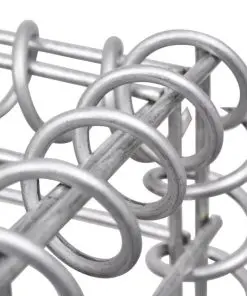 vidaXL Gabion Basket Galvanised Steel 300x30x50 cm