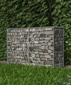 vidaXL Gabion Basket Galvanised Steel 150x50x100 cm