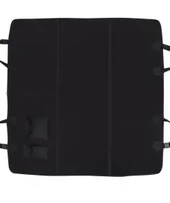 vidaXL Pet Rear Car Seat Cover 148×142 cm Black