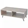 vidaXL TV Cabinet/Coffee Table 110x50x40 cm Grey vidaXL TV Cabinet/Coffee Table 110x50x40 cm Grey