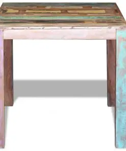 vidaXL Dining Table Solid Reclaimed Wood 80x82x76 cm