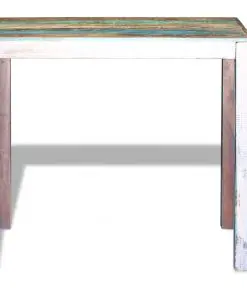 vidaXL Bar Table Solid Reclaimed Wood 115x60x107 cm