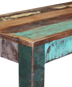 vidaXL Bench Solid Reclaimed Wood 110x35x45 cm