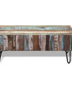 vidaXL Coffee Table Solid Reclaimed Wood 100x50x38 cm