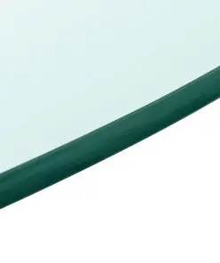 vidaXL Table Top Tempered Glass Round 500 mm