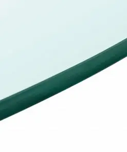 vidaXL Table Top Tempered Glass Round 600 mm