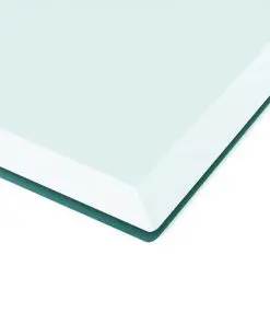 vidaXL Table Top Tempered Glass Square 800×800 mm