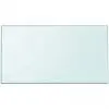 vidaXL Table Top Tempered Glass Rectangular 1200×650 mm