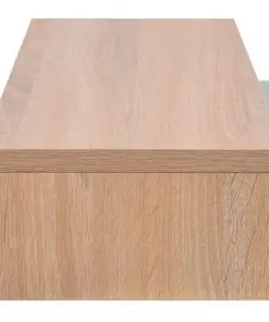 vidaXL Monitor Stand Chipboard 60×23.5×12 cm Beige