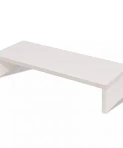vidaXL Monitor Stand Chipboard 60×23.5×12 cm White