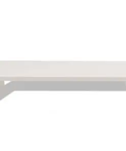 vidaXL Monitor Stand Chipboard 60×23.5×12 cm White