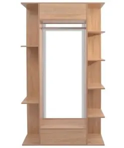 vidaXL Wardrobe Chipboard 106×36.5×192 cm Beige