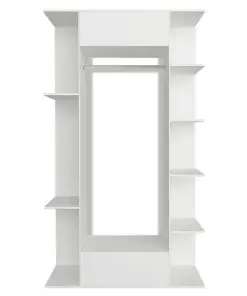 vidaXL Wardrobe Chipboard 106×36.5×192 cm White