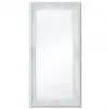 vidaXL Wall Mirror Baroque Style 100×50 cm White