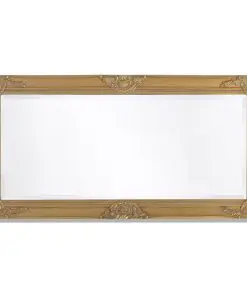 vidaXL Wall Mirror Baroque Style 100×50 cm Gold