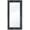 vidaXL Wall Mirror Baroque Style 100×50 cm Black