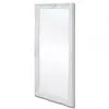 vidaXL Wall Mirror Baroque Style 120×60 cm White