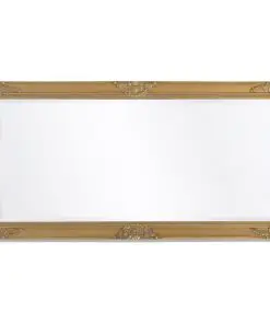 vidaXL Wall Mirror Baroque Style 120×60 cm Gold