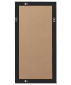 vidaXL Wall Mirror Baroque Style 120×60 cm Silver