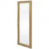 vidaXL Wall Mirror Baroque Style 140×50 cm Gold