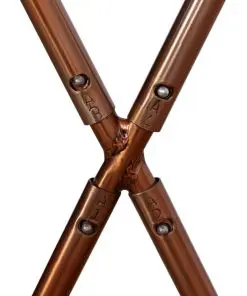 vidaXL Butterfly Chair Multicolour Chindi Fabric